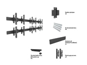 Multibrackets MBW3X2U Push In Pop Out M Wallmount Pro - (32" - 65") Wall Mount Bracket Multibrackets