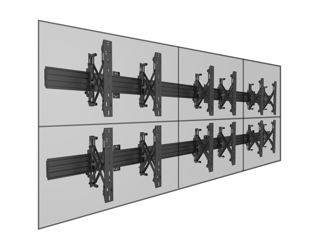 Multibrackets MBW3X2U Push In Pop Out M Wallmount Pro - (32" - 65") Wall Mount Bracket Multibrackets