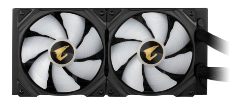 Gigabyte 122721 AORUS Waterforce X 280 Liquid CPU Cooler Graphics Cards Graphics Card Gigabyte