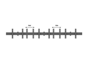 Multibrackets MBW3X3U Push In Pop Out M Wallmount Pro - (32" - 65") Wall Mount Bracket Multibrackets