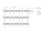 Multibrackets MBW3X3U Push In Pop Out M Wallmount Pro - (32" - 65") Wall Mount Bracket Multibrackets