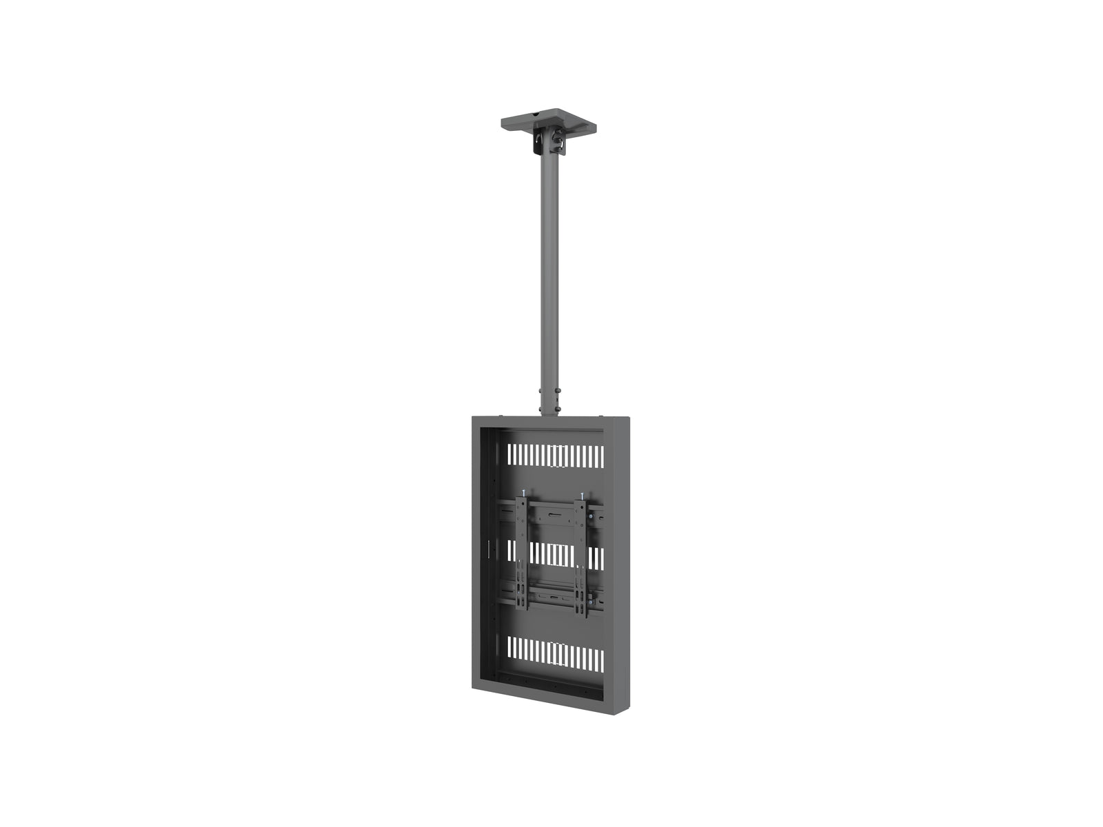 Multibrackets M Pro Series Enclosure 32" Ceiling Small Black Signage Display Enclosures Multibrackets