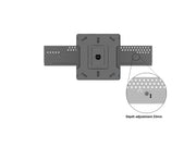 Multibrackets M Pro Series Enclosure 32" Ceiling Small Black Signage Display Enclosures Multibrackets