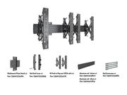Multibrackets MBW2x1UP Push In Pop Out M Wallmount Pro - (32" - 55") Wall Mount Bracket Multibrackets