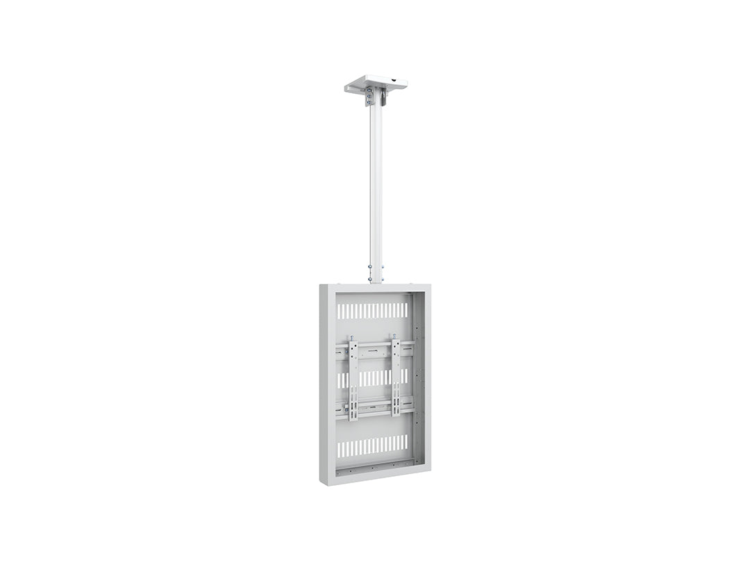 Multibrackets M Pro Series Enclosure 32" Ceiling Small White Signage Display Enclosures Multibrackets