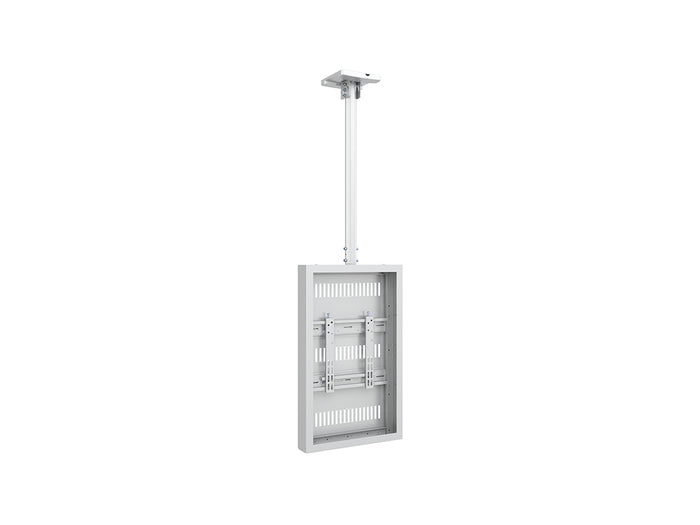 Multibrackets M Pro Series Enclosure 32" Ceiling Small White Signage Display Enclosures Multibrackets