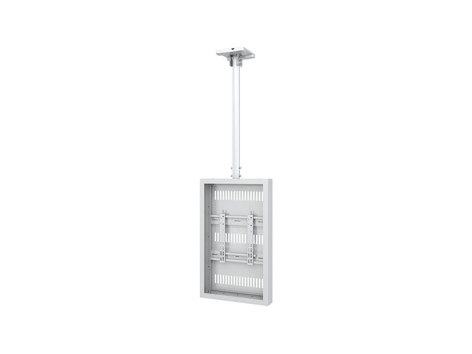 Multibrackets M Pro Series Enclosure 32" Ceiling Small White Signage Display Enclosures Multibrackets