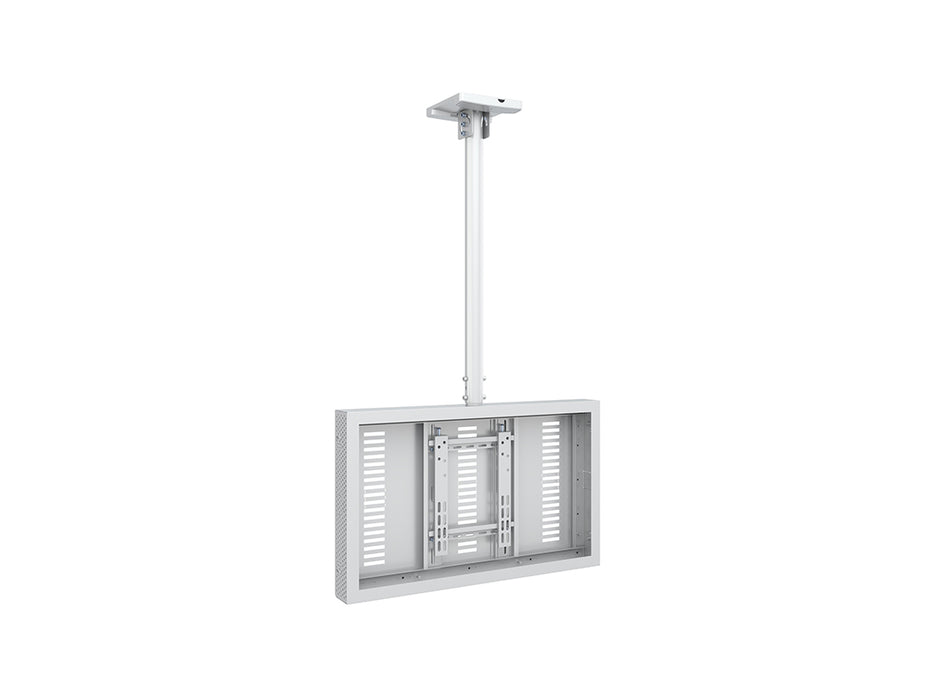 Multibrackets M Pro Series Enclosure 32" Ceiling Small White Signage Display Enclosures Multibrackets