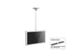 Multibrackets M Pro Series Enclosure 32" Ceiling Small White Signage Display Enclosures Multibrackets