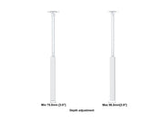 Multibrackets M Pro Series Enclosure 32" Ceiling Small White Signage Display Enclosures Multibrackets