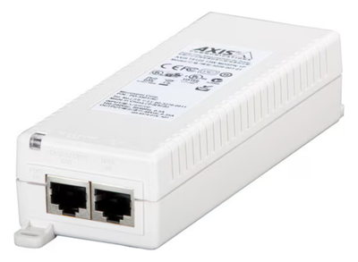 Axis T8120 PoE Injector - 110 V AC, 220 V AC Input - 48 V DC Output | 5026-203 Adapter / Converter Axis
