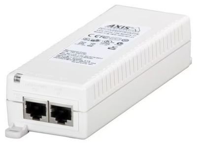 Axis T8120 PoE Injector - 120 V AC, 230 V AC Input - 1 x 10/100/1000Base-T Input Port(s) | 5026-222 Axis Network PoE Adapters Axis