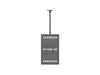 Multibrackets M Pro Series Enclosure 43" Ceiling Small Black Signage Display Enclosures Multibrackets