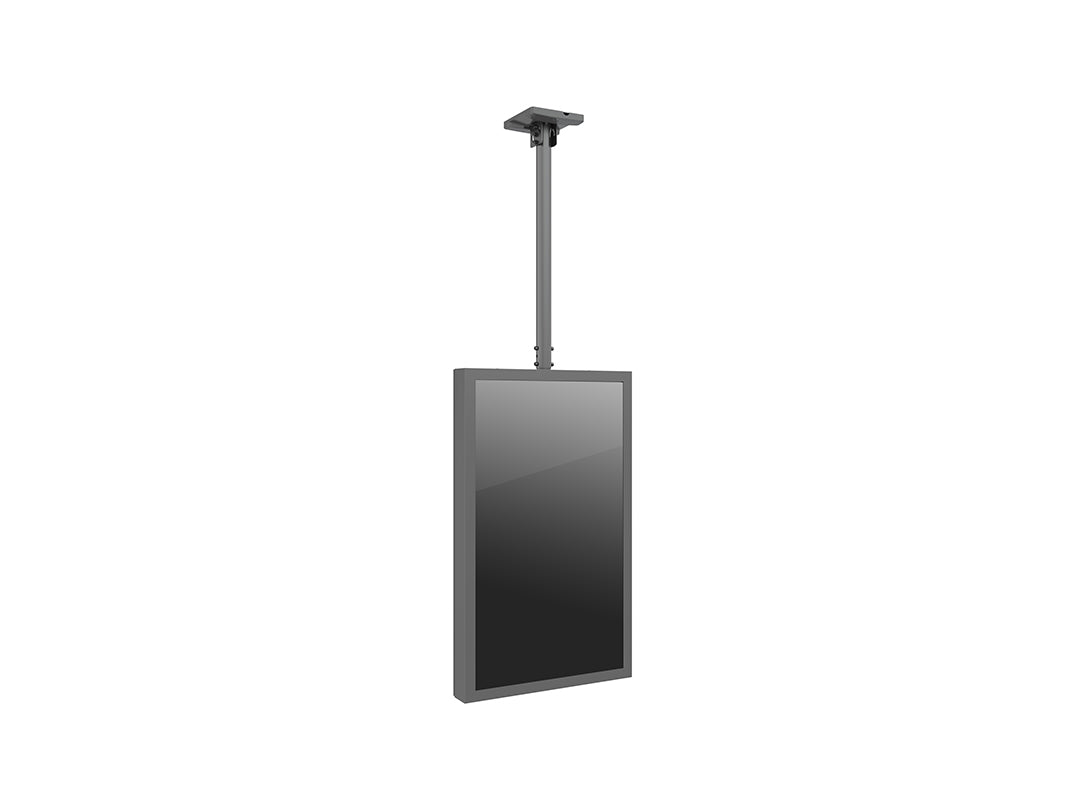 Multibrackets M Pro Series Enclosure 43" Ceiling Small Black Signage Display Enclosures Multibrackets