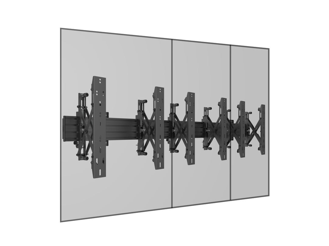 Multibrackets MBW3x1UP Push In Pop Out M Wallmount Pro - (32" - 55") Wall Mount Bracket Multibrackets