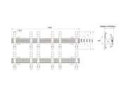 Multibrackets MBW3x2UP Push In Pop Out M Wallmount Pro - (32" - 55") Wall Mount Bracket Multibrackets