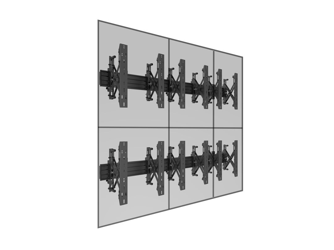 Multibrackets MBW3x2UP Push In Pop Out M Wallmount Pro - (32" - 55") Wall Mount Bracket Multibrackets