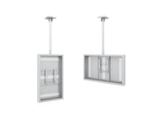 Multibrackets M Pro Series Enclosure 43" Ceiling Small White Signage Display Enclosures Multibrackets