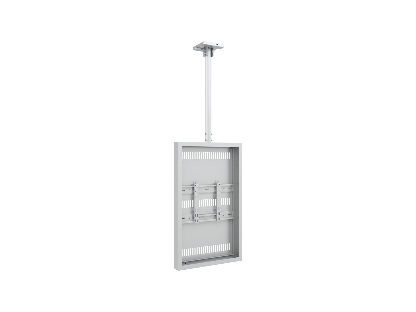Multibrackets M Pro Series Enclosure 43" Ceiling Small White Signage Display Enclosures Multibrackets