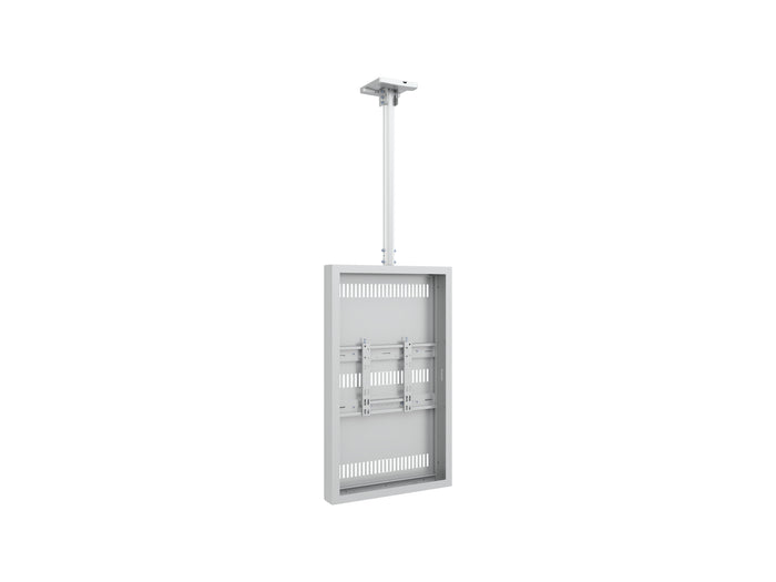 Multibrackets M Pro Series Enclosure 43" Ceiling Small White Signage Display Enclosures Multibrackets