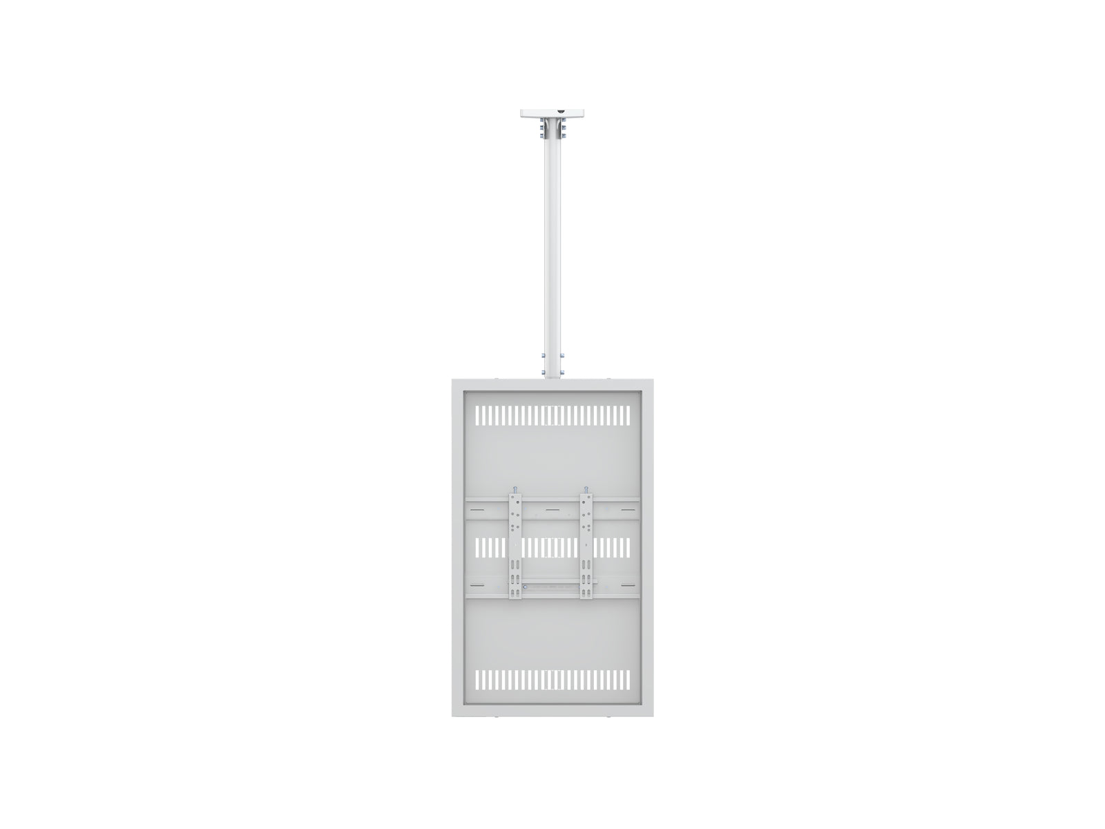 Multibrackets M Pro Series Enclosure 43" Ceiling Small White Signage Display Enclosures Multibrackets