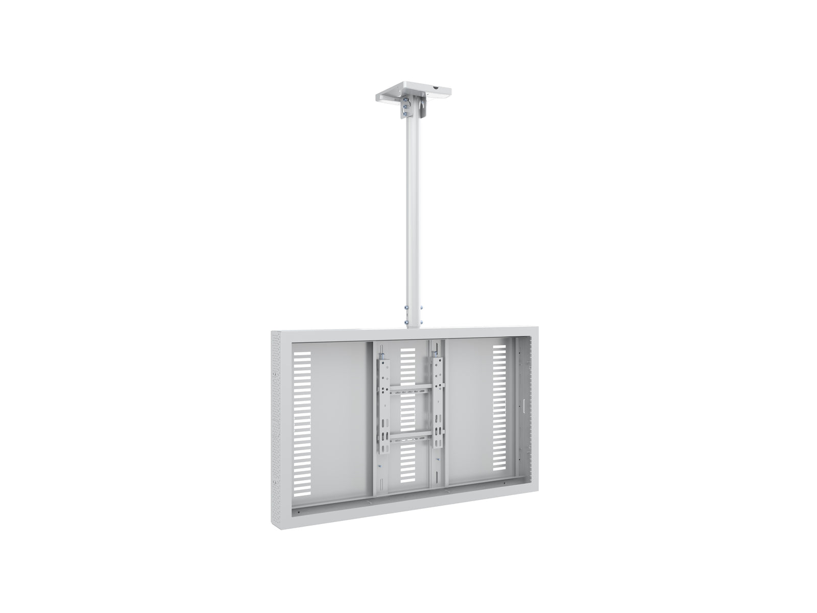 Multibrackets M Pro Series Enclosure 43" Ceiling Small White Signage Display Enclosures Multibrackets