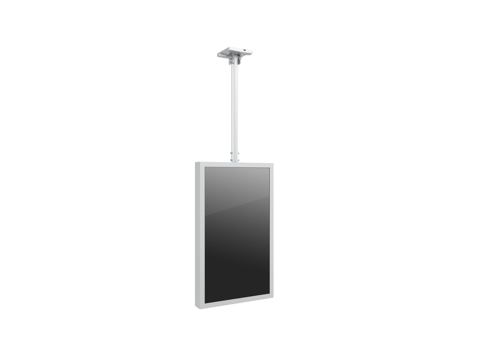 Multibrackets M Pro Series Enclosure 43" Ceiling Small White Signage Display Enclosures Multibrackets