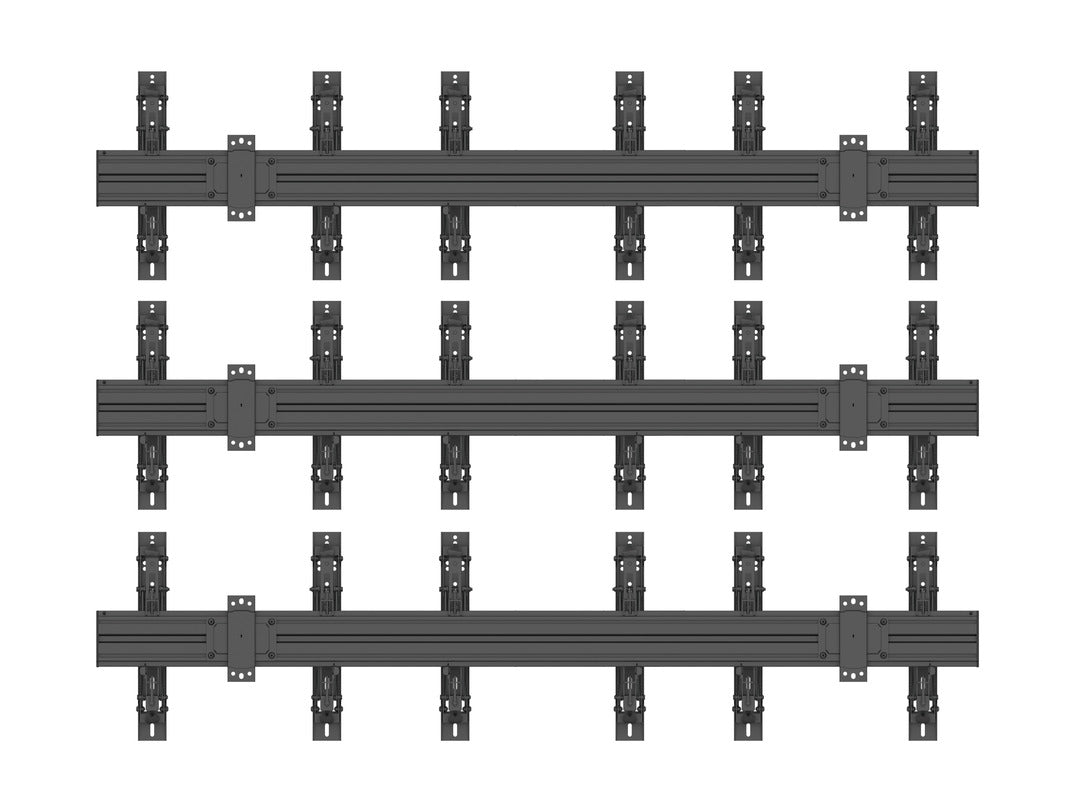 Multibrackets MBW3x3UP Push In Pop Out M Wallmount Pro - (32" - 55") Wall Mount Bracket Multibrackets