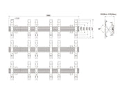 Multibrackets MBW3x3UP Push In Pop Out M Wallmount Pro - (32" - 55") Wall Mount Bracket Multibrackets