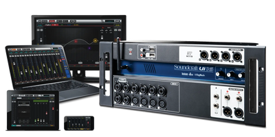 Soundcraft Ui16 16-Channel Digital Mixer With Wireless Control | 5056221 Audio Mixer Soundcraft