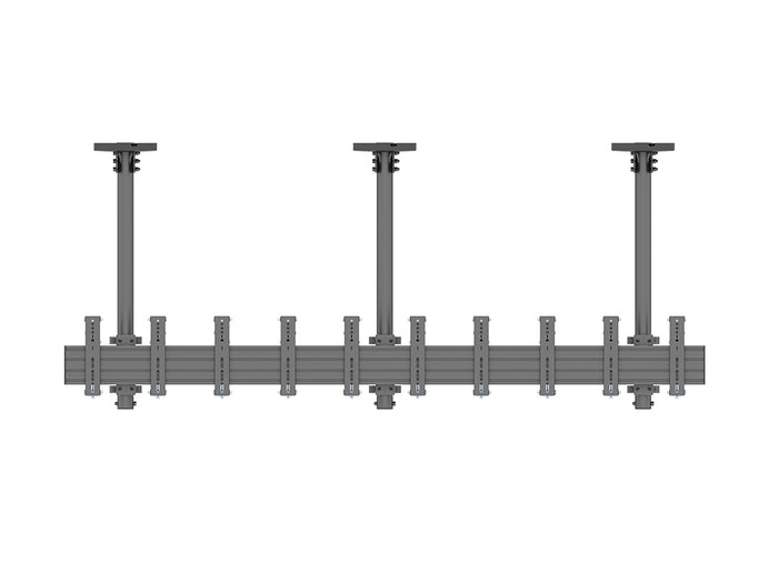 Multibrackets 0.8m Tilt 27"-32" Pro Series Portrait Menu Board Ceiling Mount For 5 Screens Ceiling Mount Bracket Multibrackets
