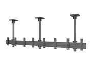 Multibrackets 0.8m Tilt 27"-32" Pro Series Portrait Menu Board Ceiling Mount For 5 Screens Ceiling Mount Bracket Multibrackets