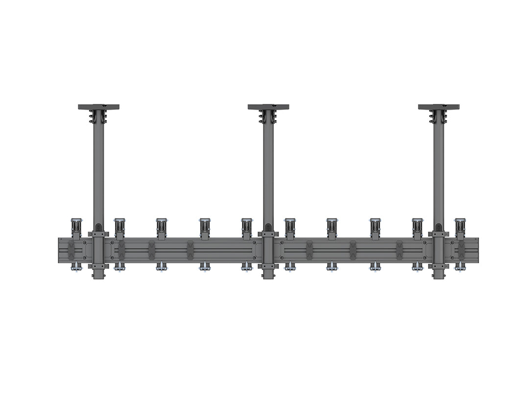 Multibrackets 0.8m Tilt 27"-32" Pro Series Portrait Menu Board Ceiling Mount For 5 Screens Ceiling Mount Bracket Multibrackets