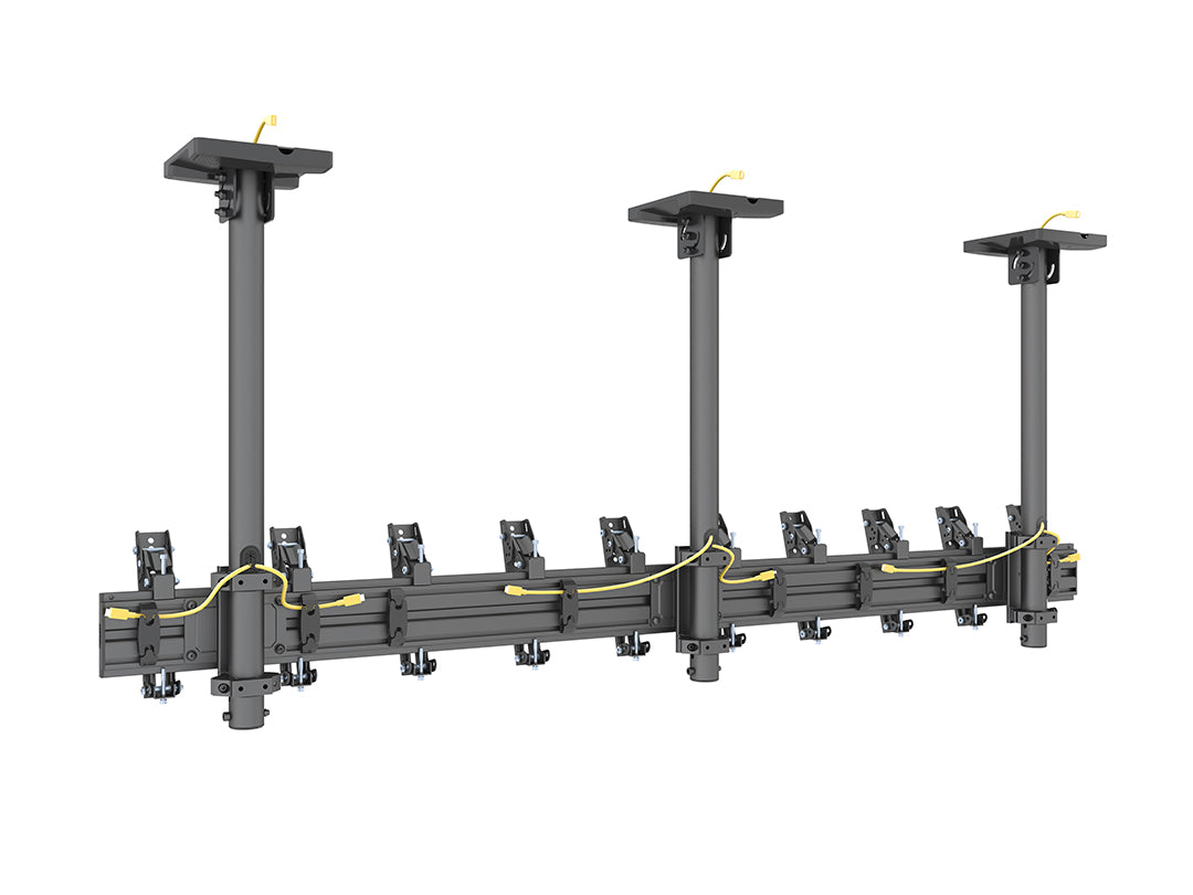 Multibrackets 0.8m Tilt 27"-32" Pro Series Portrait Menu Board Ceiling Mount For 5 Screens Ceiling Mount Bracket Multibrackets