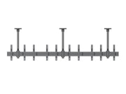Multibrackets 0.8m Tilt 32"-55" Pro Series Portrait Menu Board Ceiling Mount For 5 Screens Ceiling Mount Bracket Multibrackets