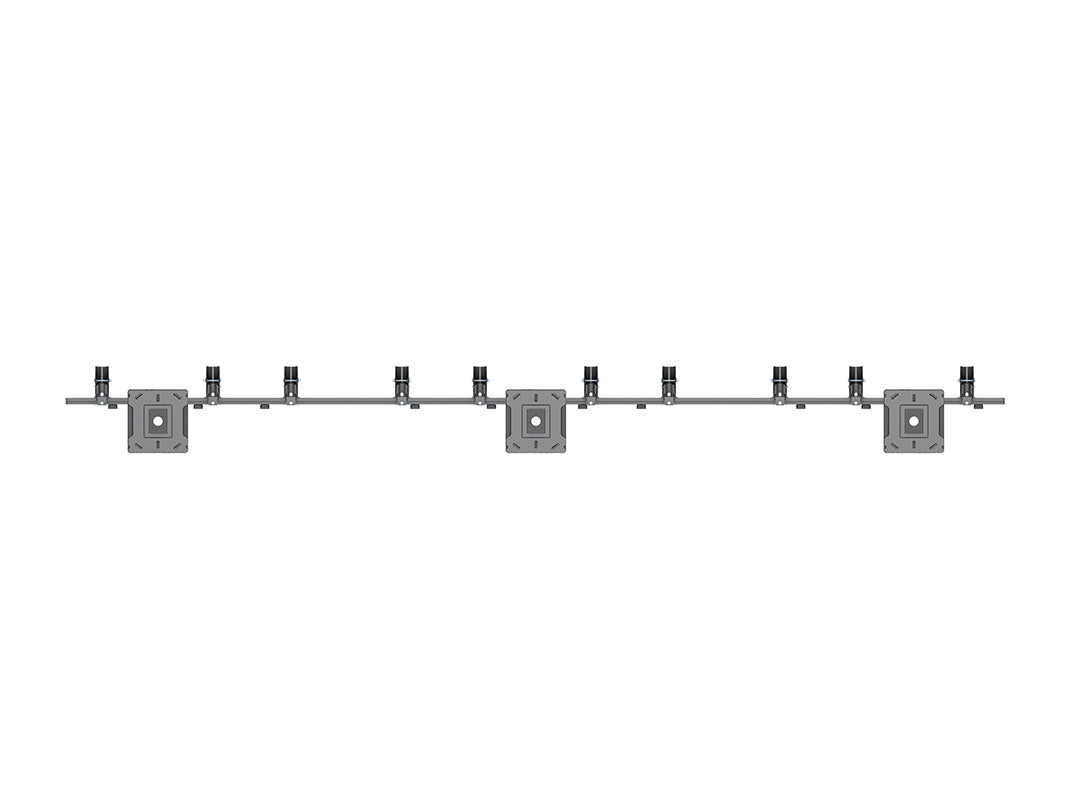Multibrackets 0.8m Tilt 32"-55" Pro Series Portrait Menu Board Ceiling Mount For 5 Screens Ceiling Mount Bracket Multibrackets