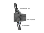 Multibrackets 0.8m Tilt 32"-55" Pro Series Portrait Menu Board Ceiling Mount For 5 Screens Ceiling Mount Bracket Multibrackets