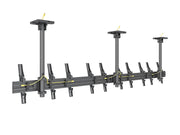 Multibrackets 0.8m Tilt 32"-55" Pro Series Portrait Menu Board Ceiling Mount For 5 Screens Ceiling Mount Bracket Multibrackets
