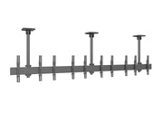 Multibrackets 0.8m Tilt 32"-55" Pro Series Portrait Menu Board Ceiling Mount For 5 Screens Ceiling Mount Bracket Multibrackets