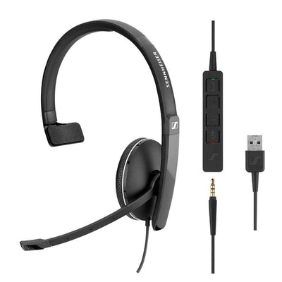 EPOS SENNHEISER ADAPT 135 USB Type-A Wired Headset | 508316 Headset EPOS