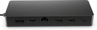 HP Universal USB-C Multiport Hub, No AC Adapter | 50H98AA#ABB HP Docks & Port Replicators HP