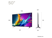 LG QNED80 50" AI 4K Smart TV 2024 | 50QNED80T6A.AEK Hotel TV LG