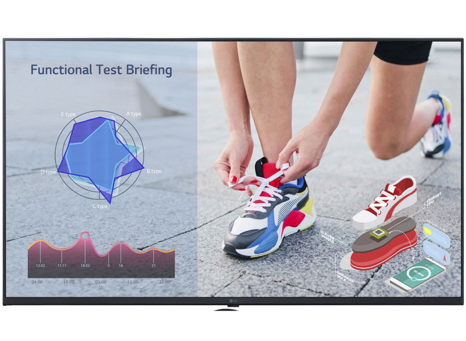 LG 50UL3J-M.AEK 127 cm (50") LCD Wi-Fi 400 cd/m² 4K Ultra HD Digital Signage Display Digital Signage Display LG