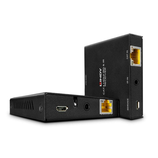 Lindy 50m Cat.6 HDMI 4K60 & IR Extender with PoC & Loop Out | 38205