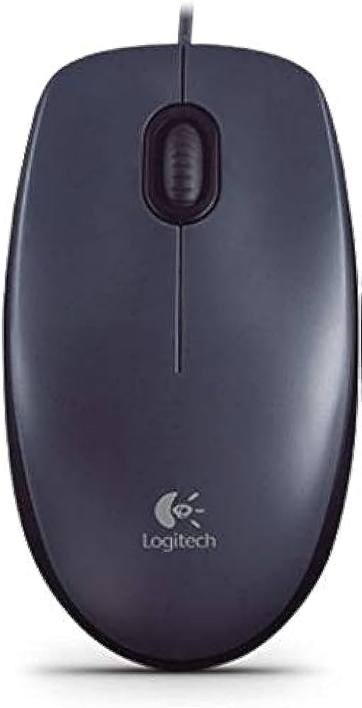 Logitech M90 Mouse USB Type-A, Grey | 910-001794 Keyboard & Mouse Logitech