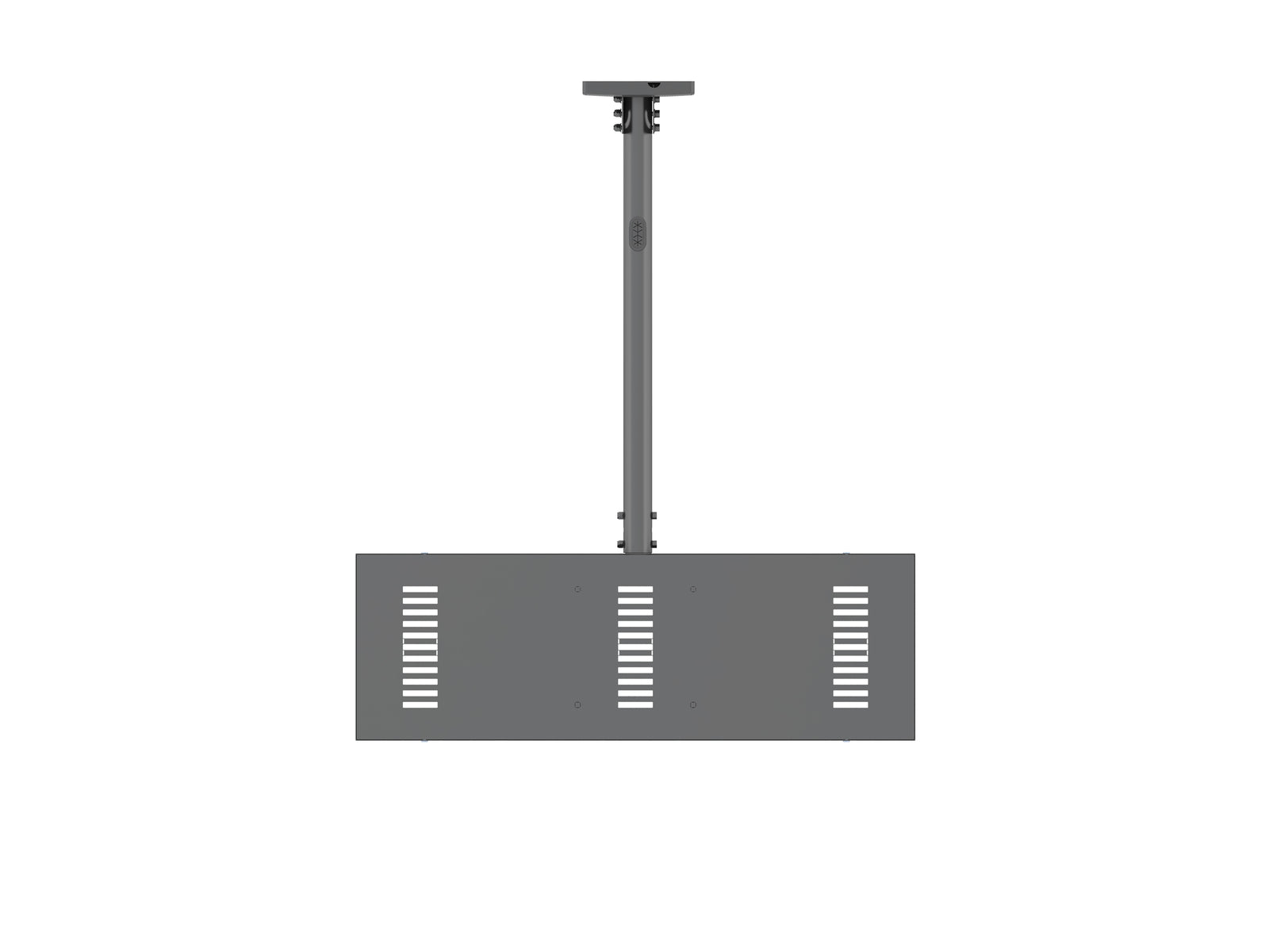 Multibrackets M Pro Series Enclosure 37" Ceiling Small Black Signage Display Enclosures Multibrackets
