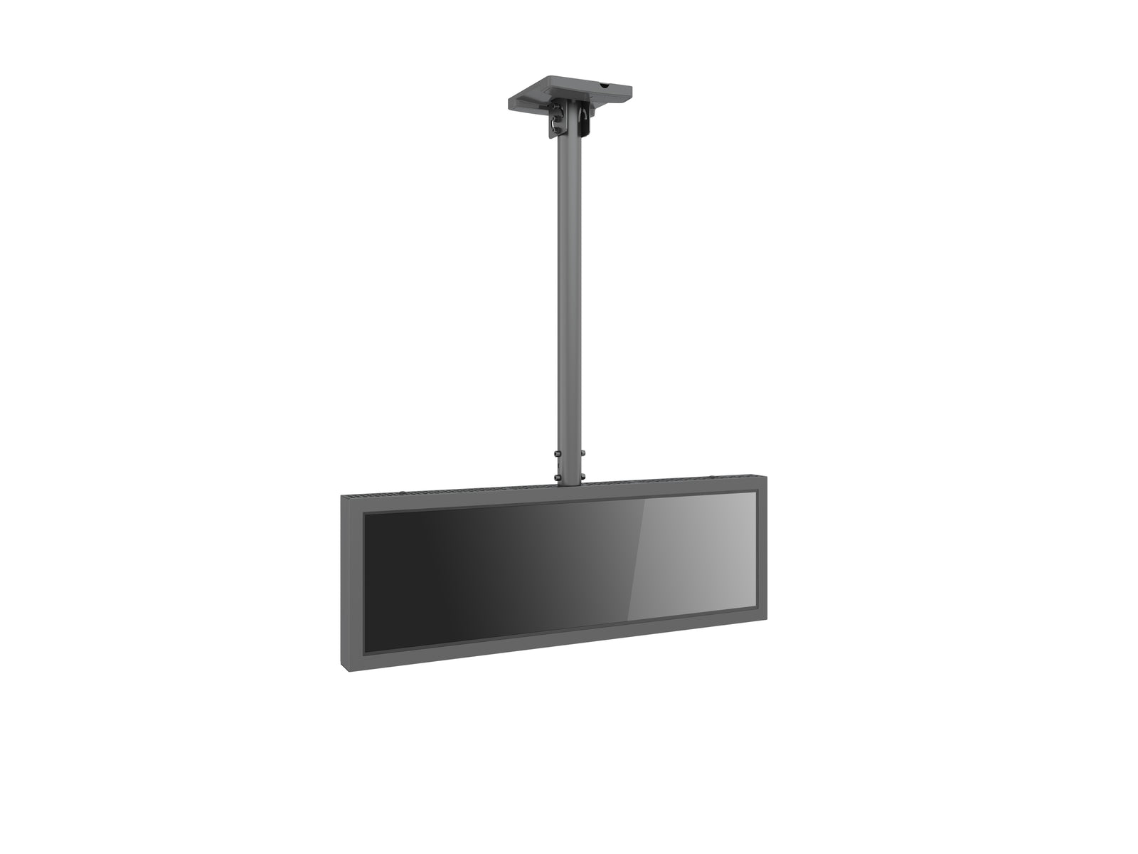 Multibrackets M Pro Series Enclosure 37" Ceiling Small Black Signage Display Enclosures Multibrackets