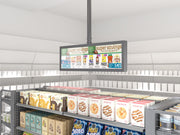 Multibrackets M Pro Series Enclosure 37" Ceiling Small Black Signage Display Enclosures Multibrackets