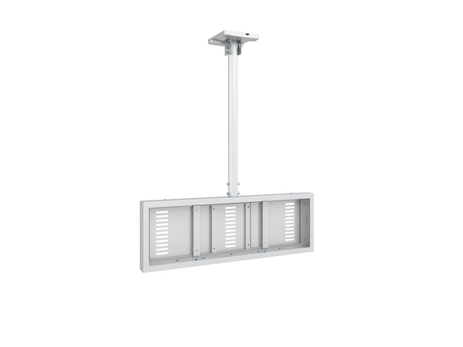 Multibrackets M Pro Series Enclosure 37" Ceiling Small White Signage Display Enclosures Multibrackets