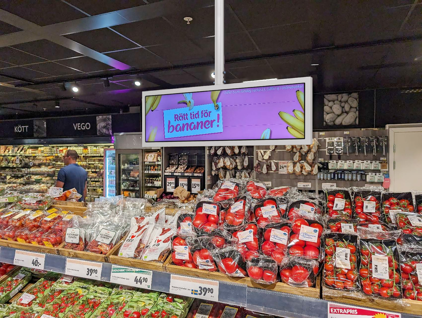 Multibrackets M Pro Series Enclosure 37" Ceiling Small White Signage Display Enclosures Multibrackets
